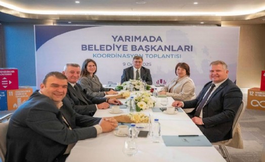 Yarımada Belediye Başkanları Koordinasyon Toplantısı, Çeşme'de gerçekleştirildi