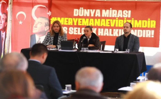 Efes Selçuk'ta Meryem Ana Evi mücadelesi sürüyor: Yılın ilk meclisi nöbet alanında!