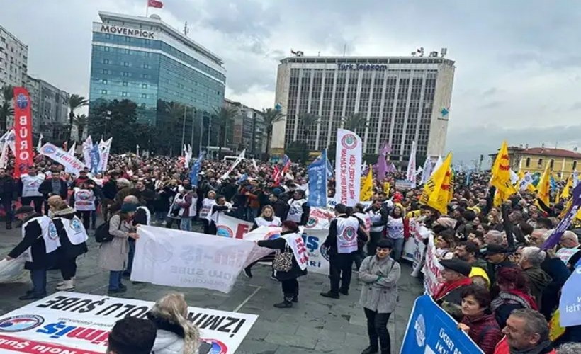 Kamu emekçilerinden 'Sefalete dur' eylemi: 'Genel grev kaçınılmaz'