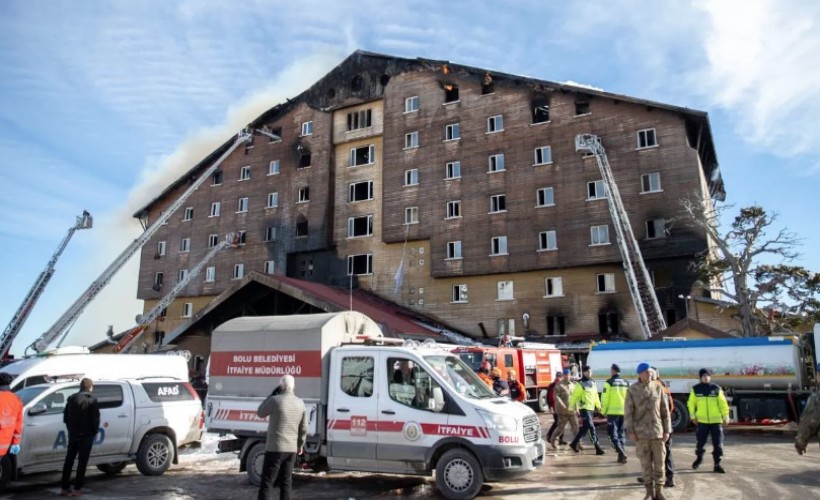 Kartalkaya otelindeki yangınıyla ilgili yayın yasağı kaldırıldı