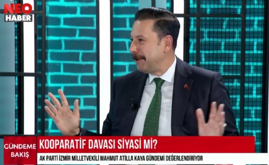 AK Partili Kaya'dan NEO Haber ekranlarında çarpıcı açıklamalar: 'Aslanoğlu' kararı sus payıdır!