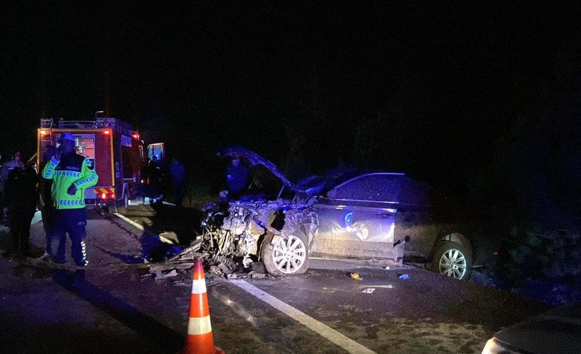 AK Partili vekil kazaya karıştı: 1 ölü, 4 yaralı