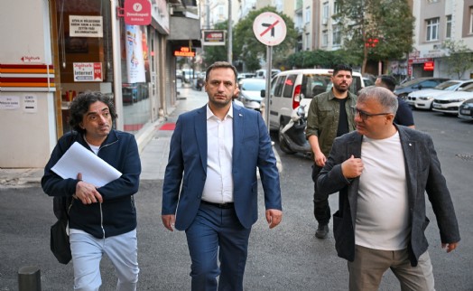 Başkan Eşki'den Bornova'nın kalbinde sabah mesaisi!