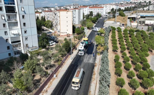 Buca'da tarihi asfalt yatırımı