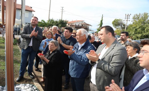 Cemal Yetginer'in adı ve hatırası Urla'da yaşayacak