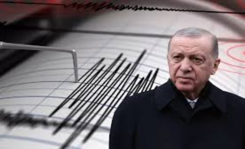 Deprem sonrası Cumhurbaşkanı Erdoğan'dan açıklama