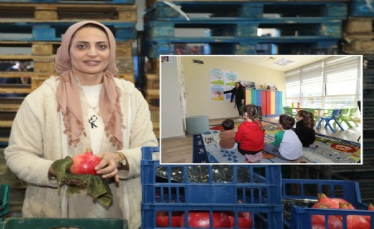 Efes Selçuk'ta tarım işçisi kadınların çocukları Deppo Efes Masal Evi'ne emanet