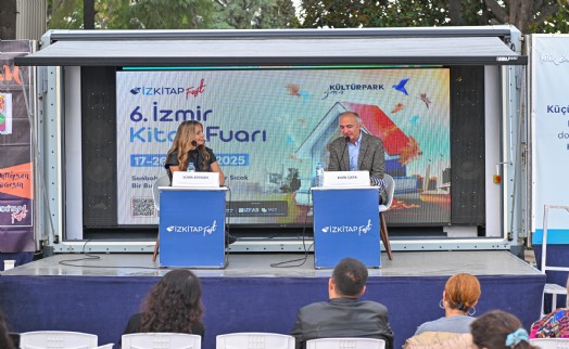 Emin Çapa ve Sema Soykan İZKİTAP'ta okuyucularla buluştu
