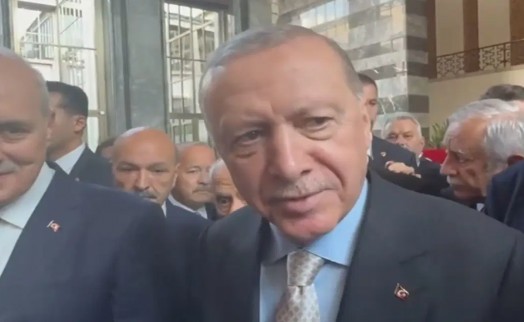 Erdoğan, DEM Parti, İYİ Parti ve MHP liderleri ile bir araya geldi