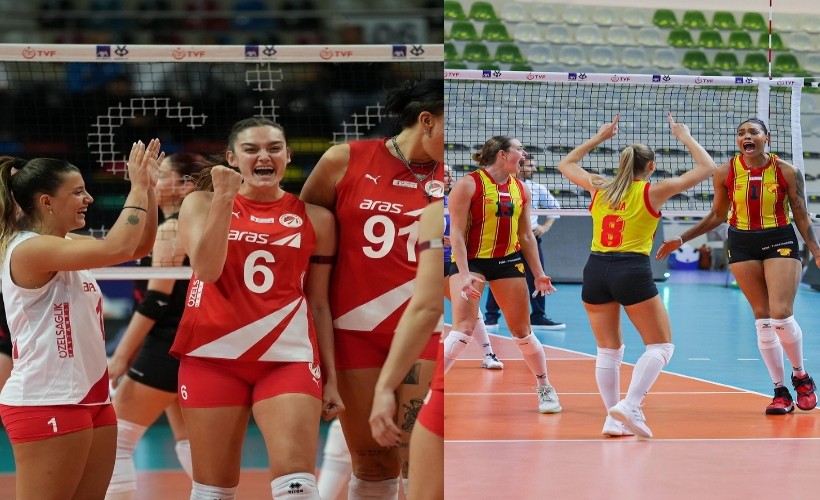 Göztepe ve Aras Spor'da çeyrek final sevinci