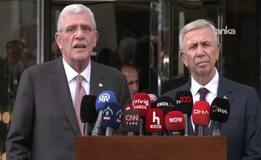 İYİ Parti'den Mansur Yavaş'a 'destek' ziyareti: 'Bu soruşturmaların bizim için hükmü yoktur'