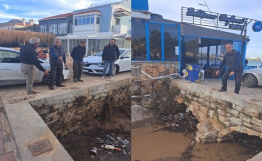 İYİ Partili Kırkpınar sel felaketi sonrası Foça'da: 'Felaket geliyorum demiş, belediye görememiş!'