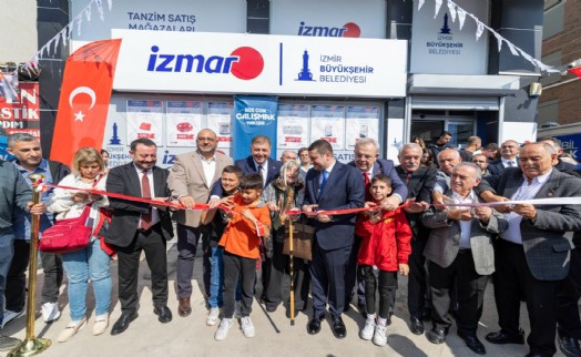 İZMAR'ın 12'nci şubesinin Torbalı'daki açılışında Tugay'dan çifte müjde