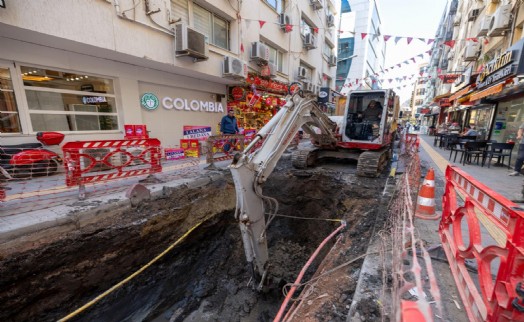 İZSU'dan Alsancak'a 250 milyon liralık altyapı yatırımı