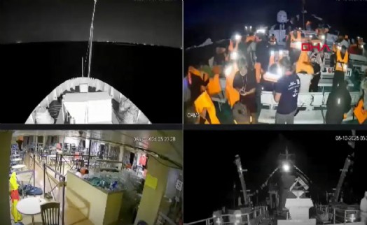 İsrail ordusu, Özgürlük Filosu'na saldırı düzenledi!