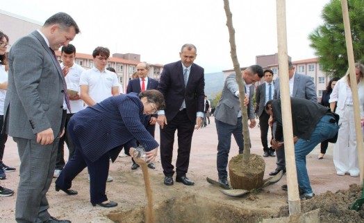 İzmir'de 7 bölgenin toprağı Cumhuriyet çınarında buluştu