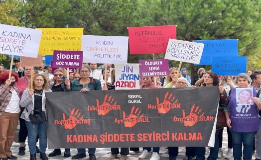 İzmirli kadınlar tek yürek oldu: 'Kadın cinayetleri politiktir'