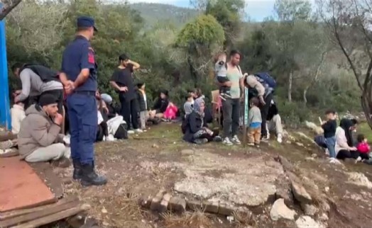 Milas'ta kaçak göçmen alarmı!