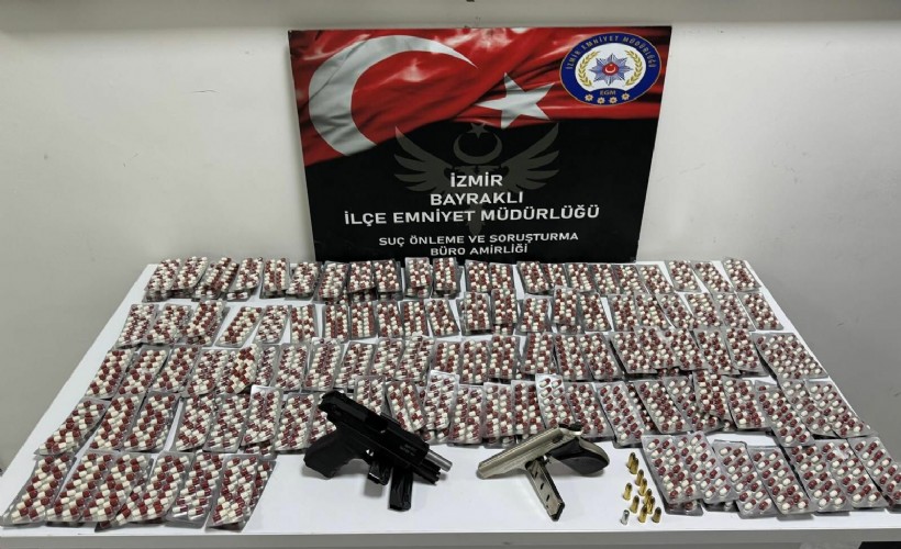 Silahla havaya ateş açan zehir taciri suç makineleri yakalandı!