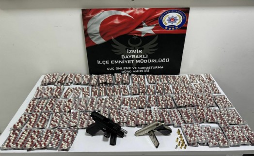 Silahla havaya ateş açan zehir taciri suç makineleri yakalandı!