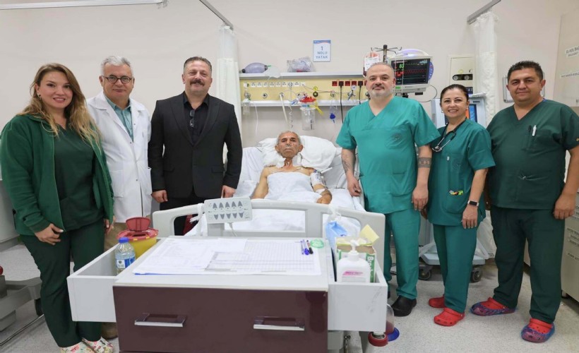 Tepecik Eğitim ve Araştırma Hastanesi'nde 100. kapalı kalp ameliyatı yapıldı
