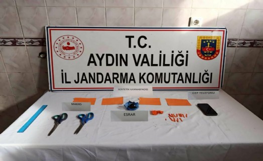 Aydın'da uyuşturucu operasyonu; 1 gözaltı