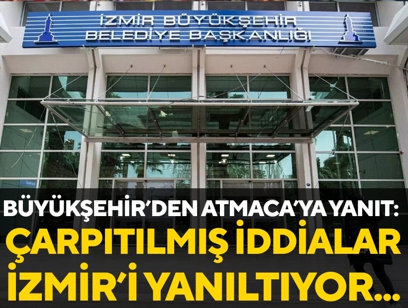 Büyükşehir'den AK Partili Atmaca'ya yanıt: Çarpıtılmış iddialar kamuoyunu yanıltmaktadır