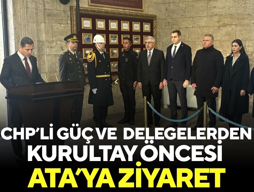 Çağatay Güç ve kurultay delegelerinden anlamlı ziyaret