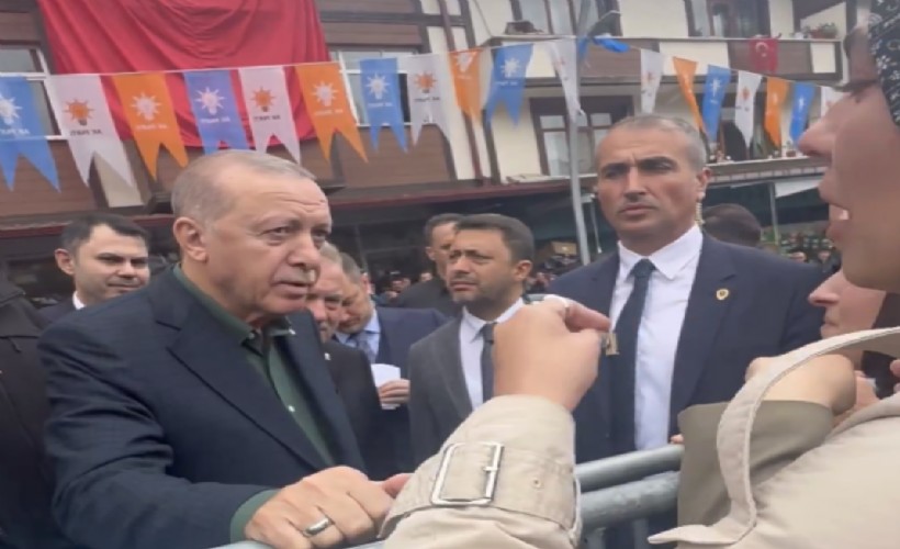 Eerdoğan'dan derece yapan öğretmen adayına: Yalan konuşuyorsun!