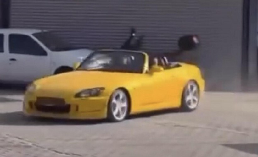 Drift yapan sürücüye 94 bin TL ceza