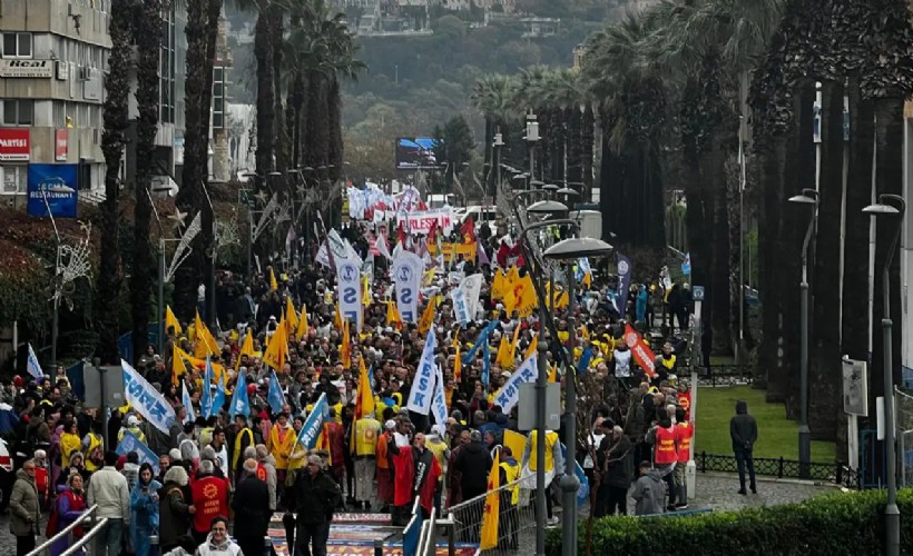 Emekçiler İzmir'den seslendi: 'Geçinemiyoruz'