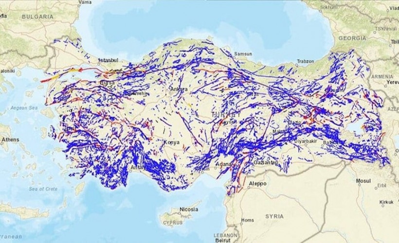Endişe veren bir gelişme: Haritada olmayan bir fay tespit edildi