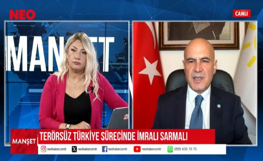 İYİ Partili Çömez NEO TV'ye konuştu: Şehit öğretmenlerin kanı kurumadan terörist başının ayağına heyet yolladılar