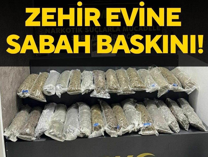 İzmir'de 23 kilo esrar ele geçirildi; 1 tutuklama