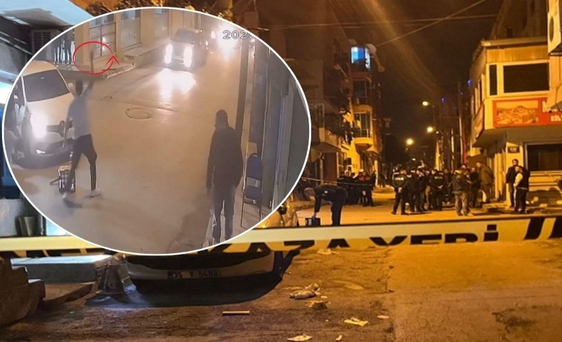 İzmir’de 1 kişinin öldüğü saldırının görüntüleri ortaya çıktı