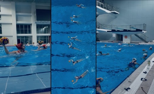 İzmir’de su topunda olimpik hazırlık başladı