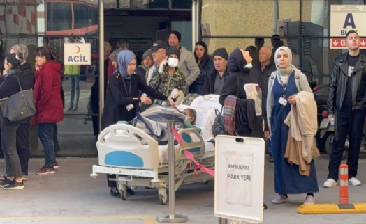 Kütahya'da hastanede yangın paniği