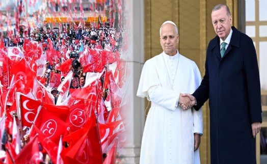 MHP Papa'nın Türkiye ziyaretine ateş püskürdü!