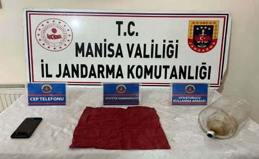 Manisa'da uyuşturucu operasyonunda 1 gözaltı