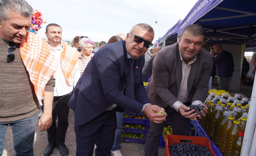 Orhanlı Köyü 2. Zeytin Hasadı Festivali coşkuyla başladı