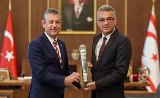 Özgür Özel'den KKTC Cumhurbaşkanı Erhürman'a ziyaret