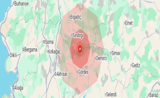 Sındırgı'da deprem!