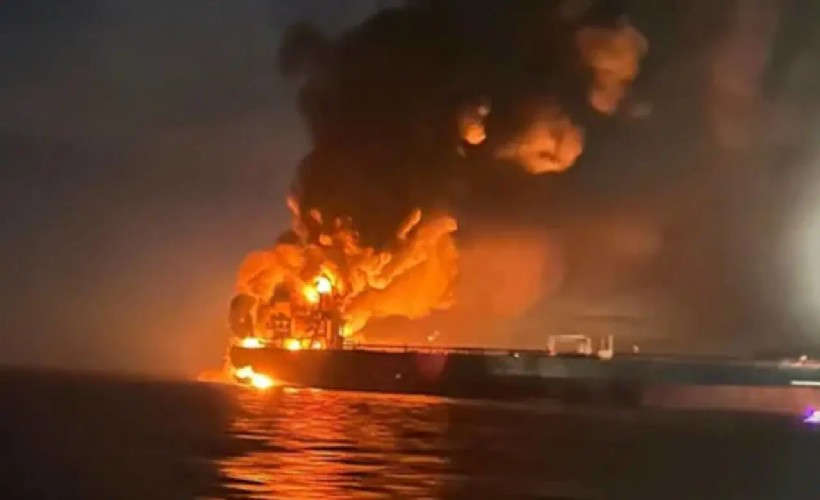 Ukrayna'nın karasularımızda vurduğu Rus gemisi hakkında açıklama