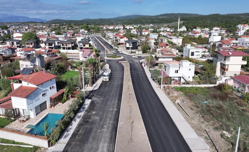 Urla’da iki caddeye yeni çehre