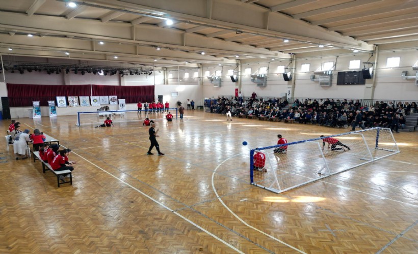 3 Aralık Dünya Engelliler Günü'nde Çiğli'de golbol turnuvası