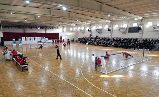 3 Aralık Dünya Engelliler Günü'nde Çiğli'de golbol turnuvası