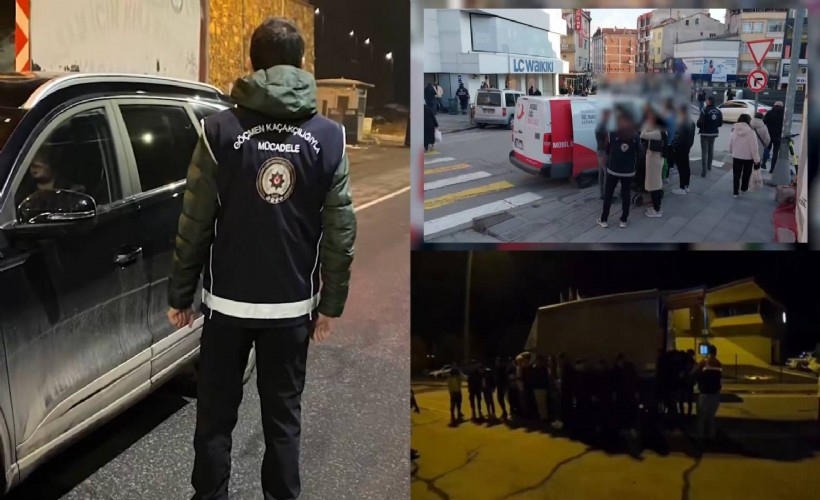 81 ilde dev göçmen kaçakçılığı operasyonu!