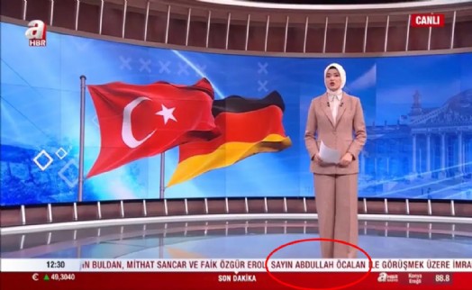 A Haber'den ‘Sayın Öcalan' skandalı!