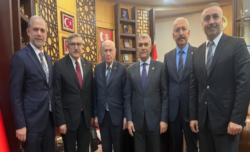 AK Parti heyetinden Bahçeli'ye ziyaret