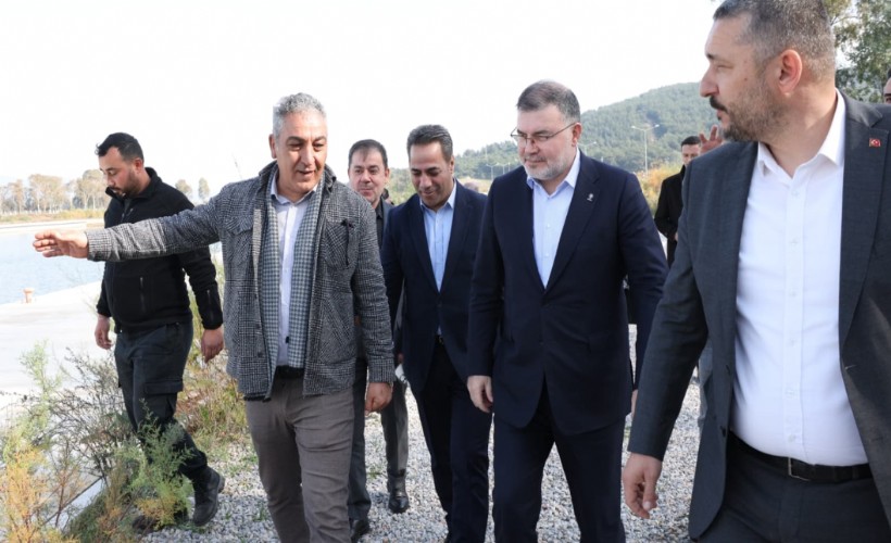 AK Partili Saygılı Efes Antik Kent Kanal Projesi’ni yerinde inceledi!